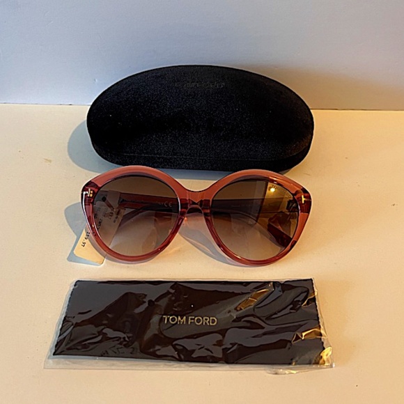 TOM FORD TF0763-72F-56 Sunglasses Size 56mm 140mm 18mm pink main image 5